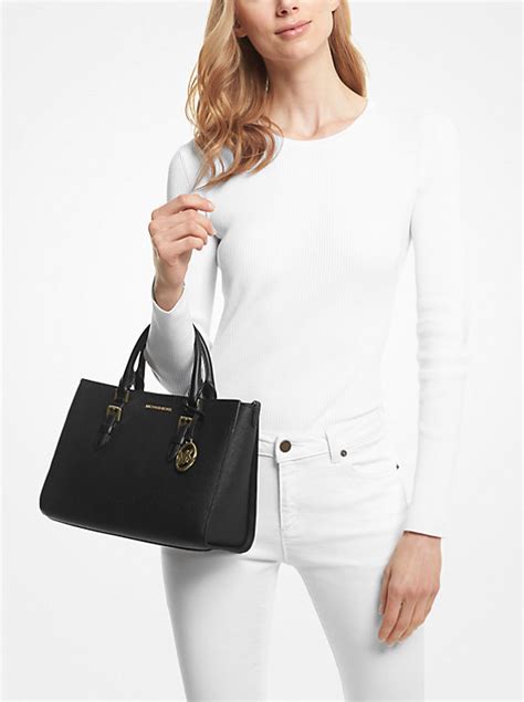 charlotte medium saffiano leather 2-in-1 tote bag|medium saffiano leather tote bag.